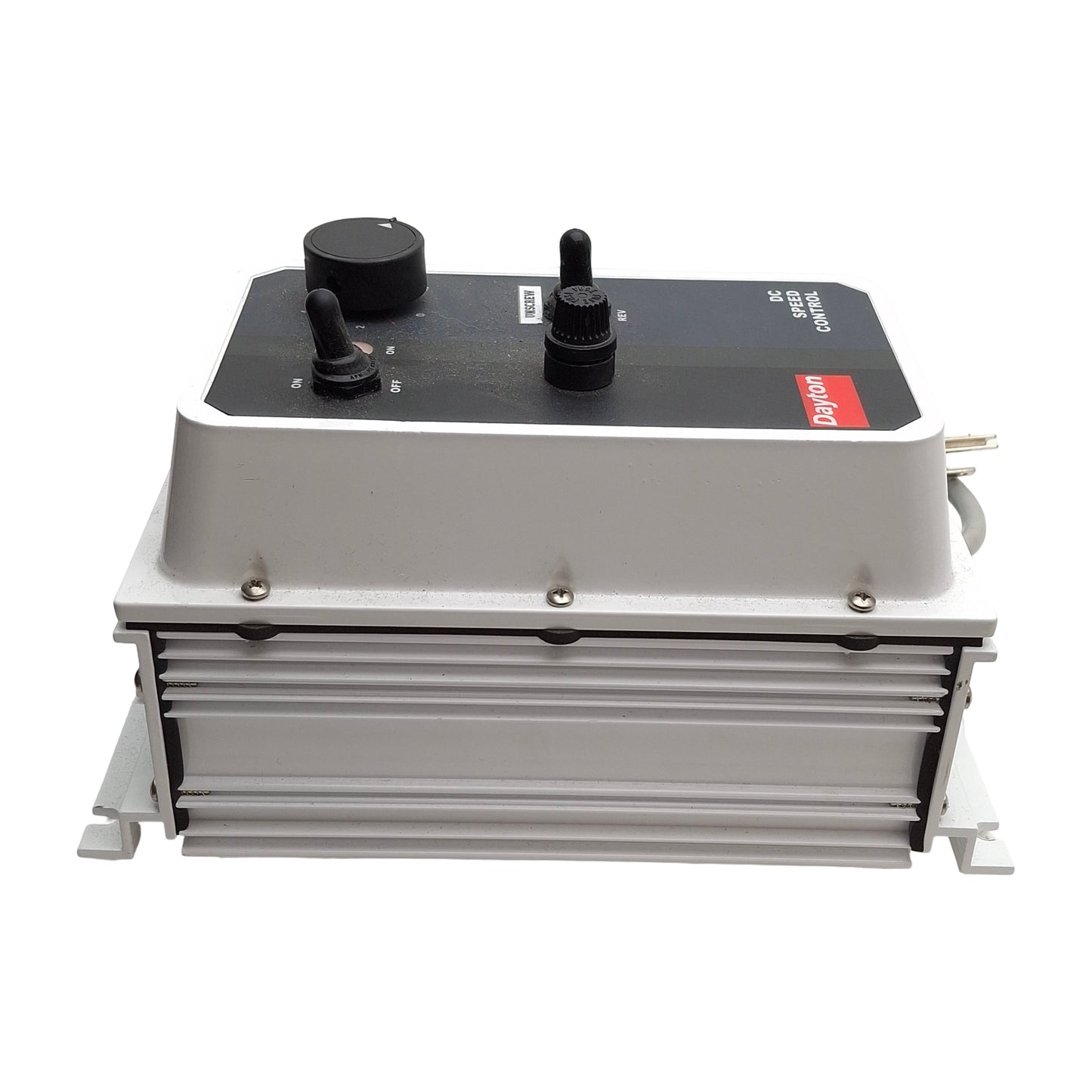 Used Dayton 1F794 Enclosed DC Speed Control 120/240VAC Supply, 0-90/180VDC 10A Output