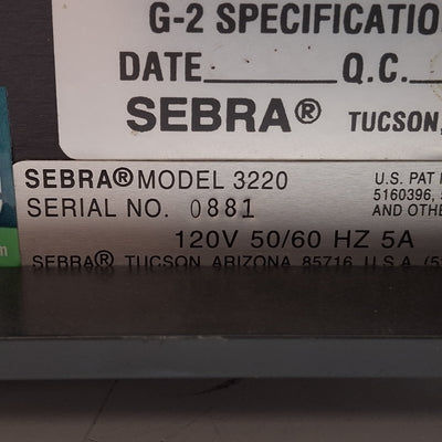 For parts or not working Sebra/Vante 3220 PIRF RF Generator For Cath Forming System, 40.68MHz *Knob*