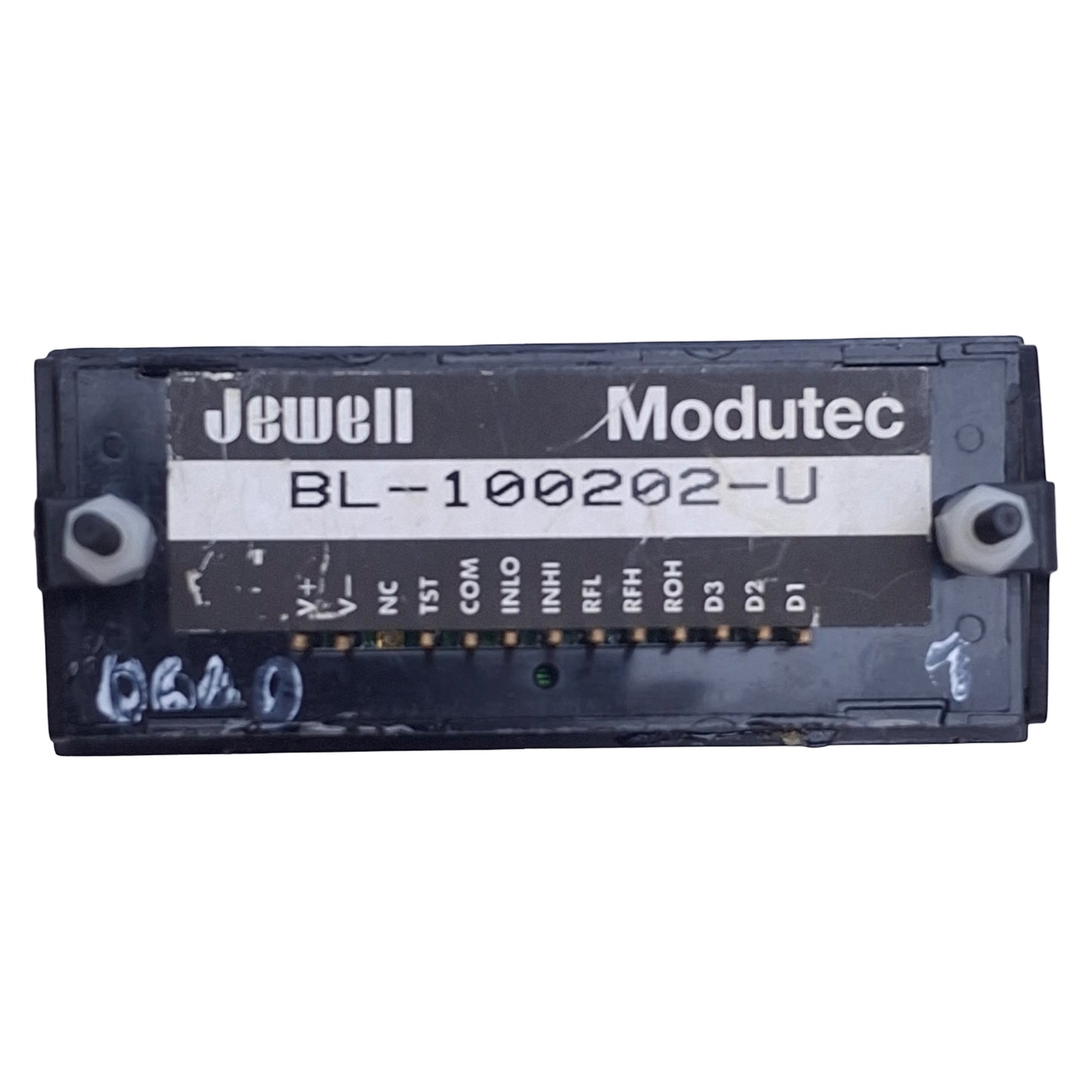 Used Jewell BL-100202-U Digital Panel Voltmeter, 3-1/2 Digit Display, ±200mV Range