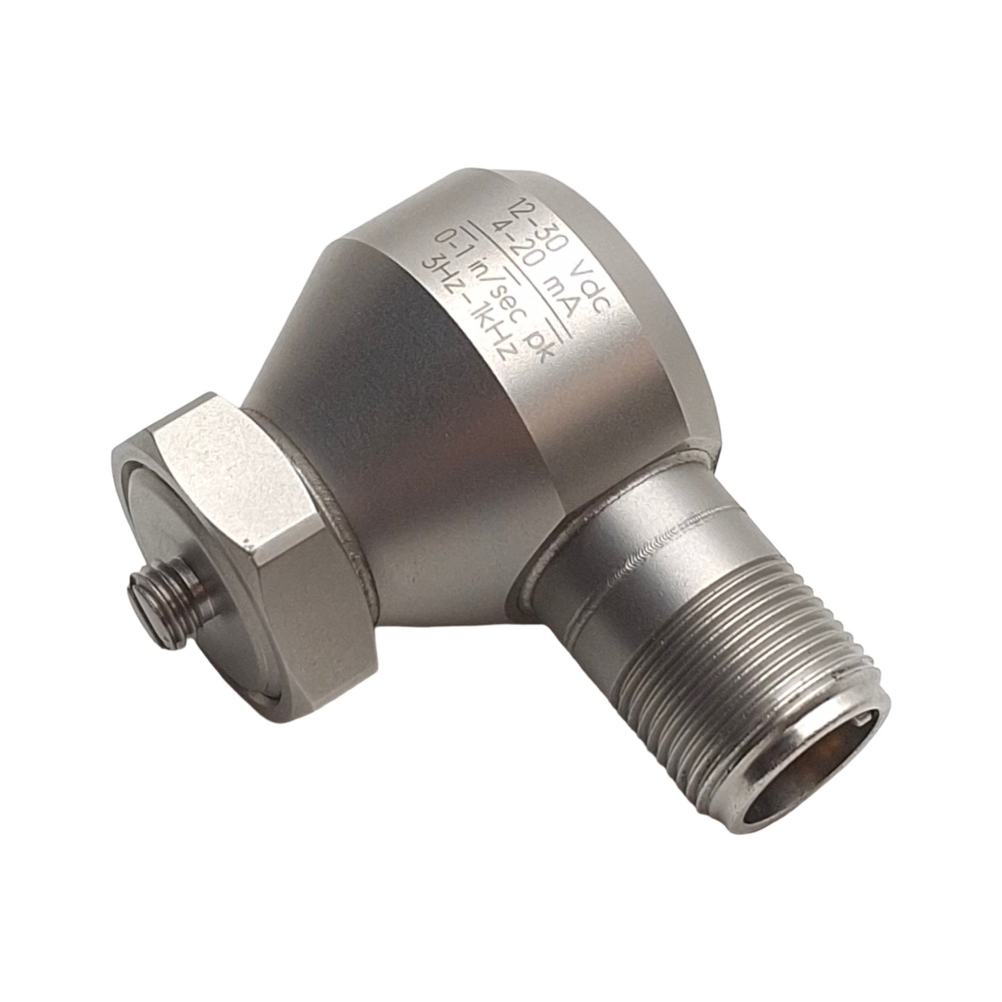 Used PCB Piezotronics IMI 642A01 Vibration Sensor, 0 to 1in/sec pk Range, 4-20mA Out