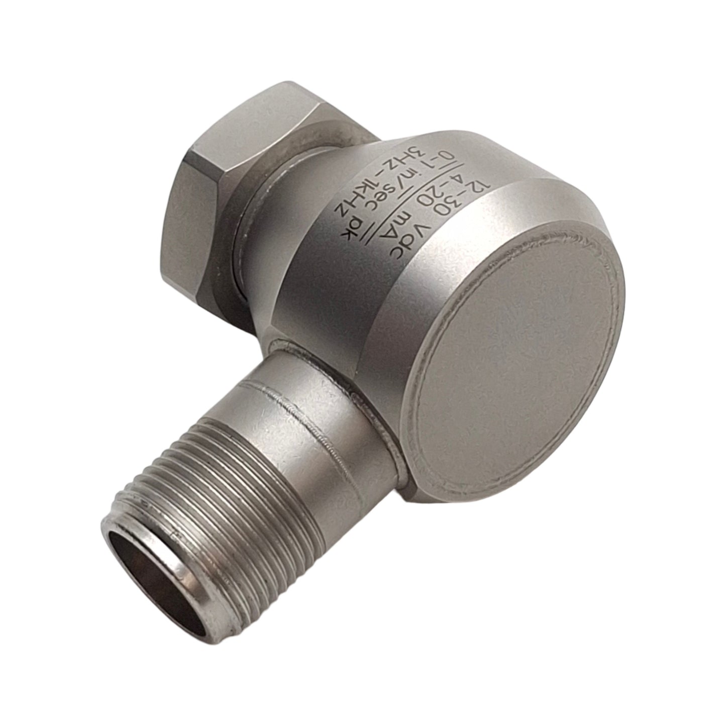 Used PCB Piezotronics IMI 642A01 Vibration Sensor, 0 to 1in/sec pk Range, 4-20mA Out