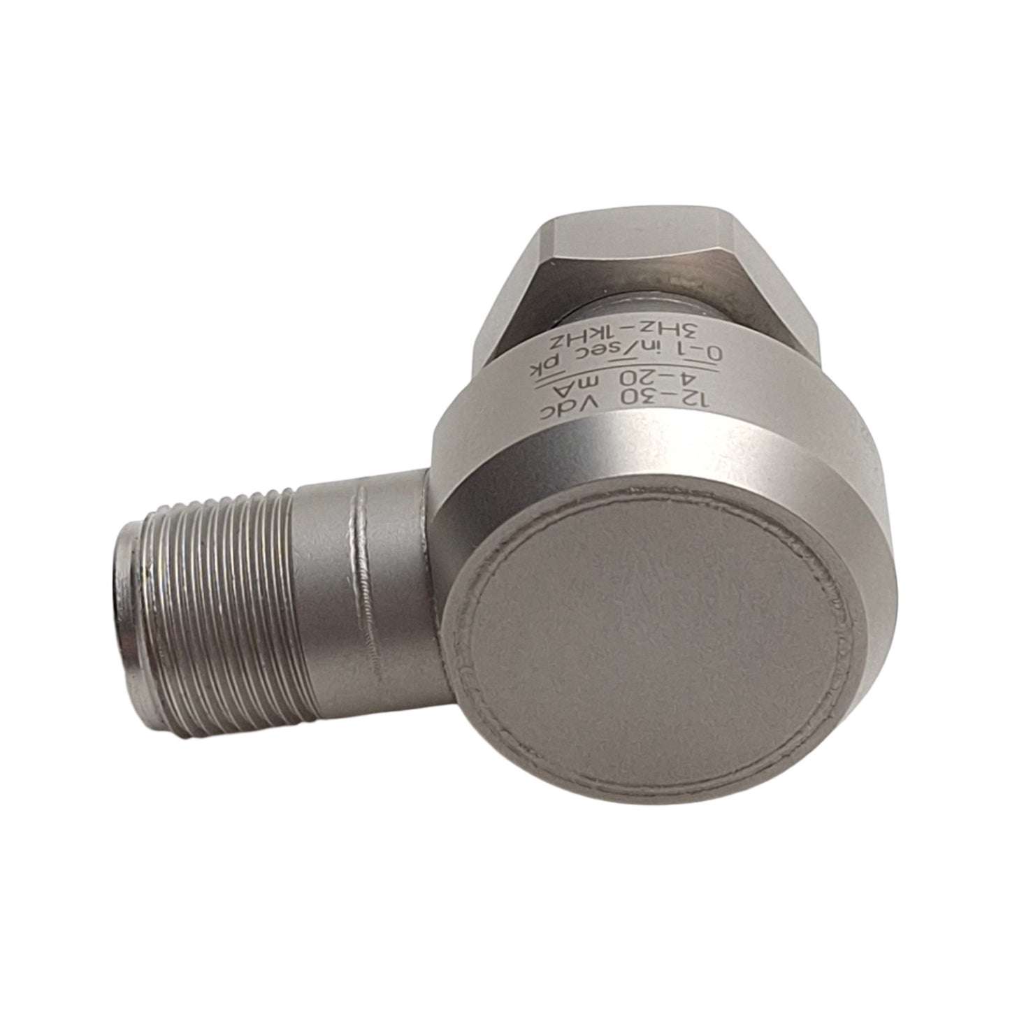 Used PCB Piezotronics IMI 642A01 Vibration Sensor, 0 to 1in/sec pk Range, 4-20mA Out