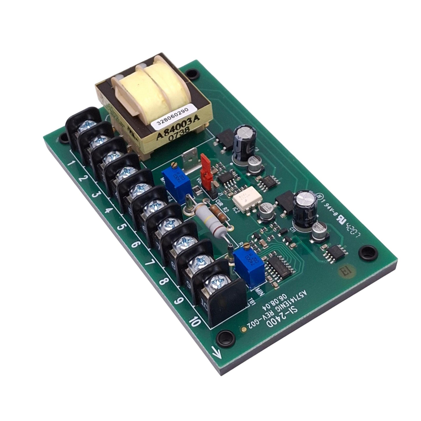 New KB Electronics KBSI-240D Signal Isolator, 115/230VAC In, 0-10VDC Out, 10mA Max