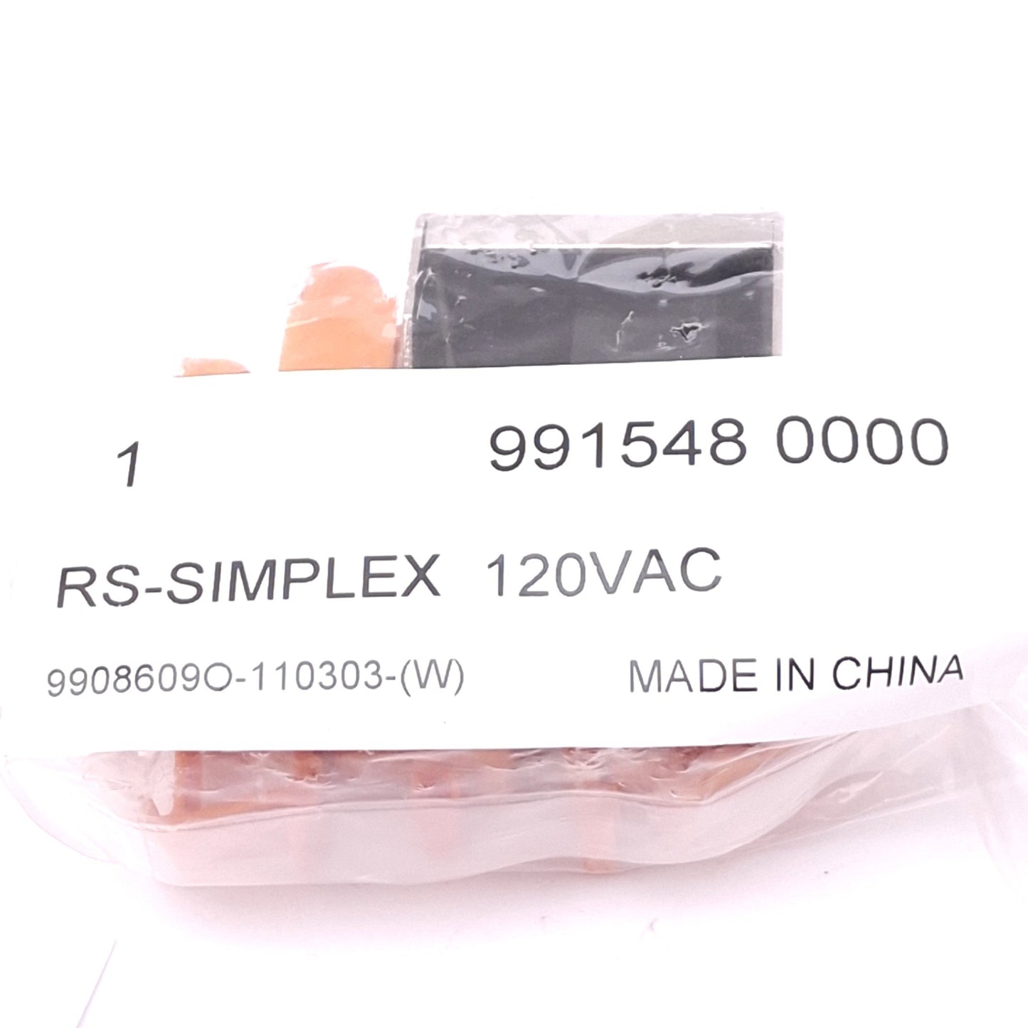 New Weidmuller 9915480000 DIN Rail Receptacle NEMA 5-15R, 120VAC, 5A Max