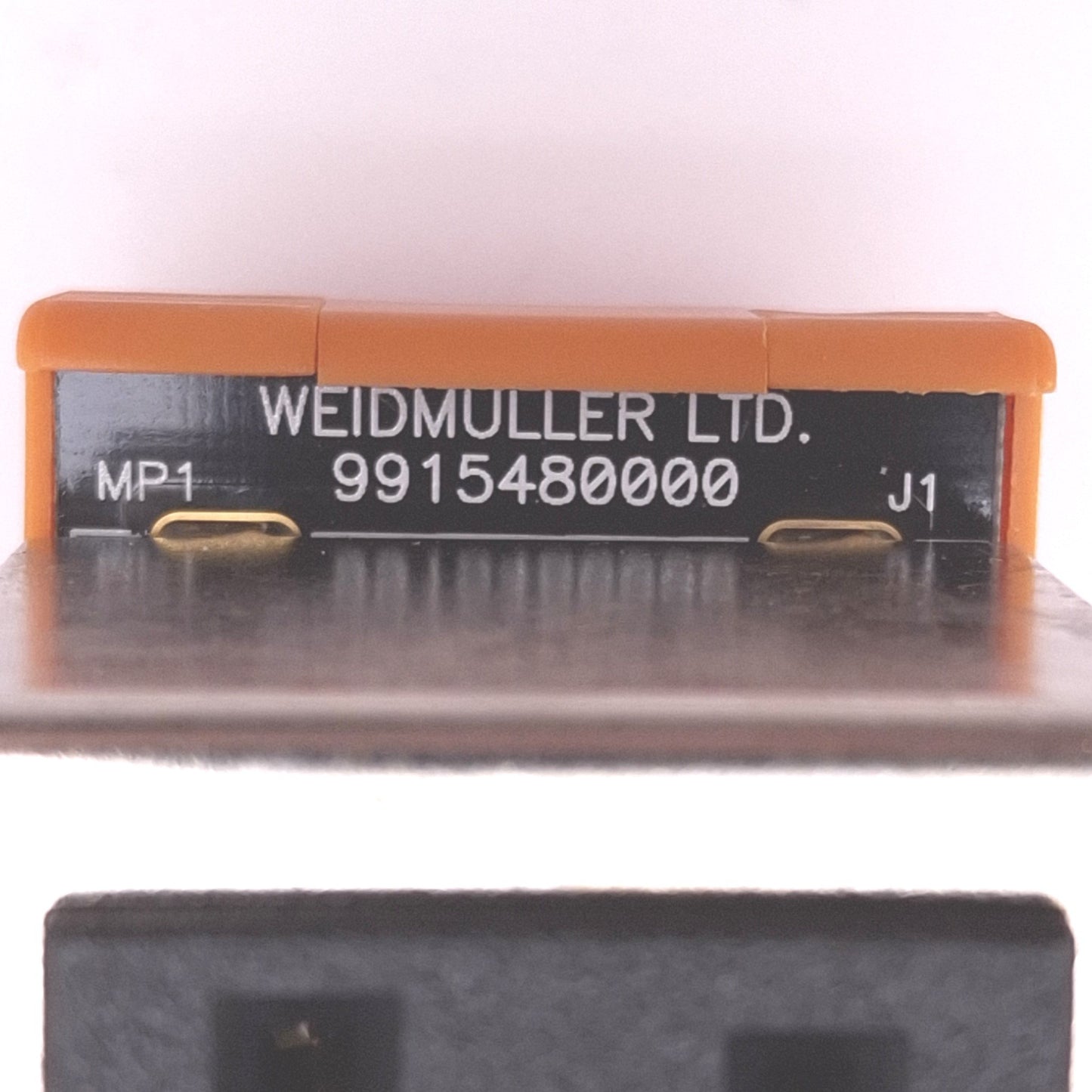 New Weidmuller 9915480000 DIN Rail Receptacle NEMA 5-15R, 120VAC, 5A Max