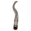 Used Stainless Steel Braided Hose, 3/4in NPT Male, 28in Braided, 36in Overall Length
