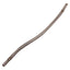 Used Stainless Steel Braided Hose, 3/4in NPT Male, 28in Braided, 36in Overall Length
