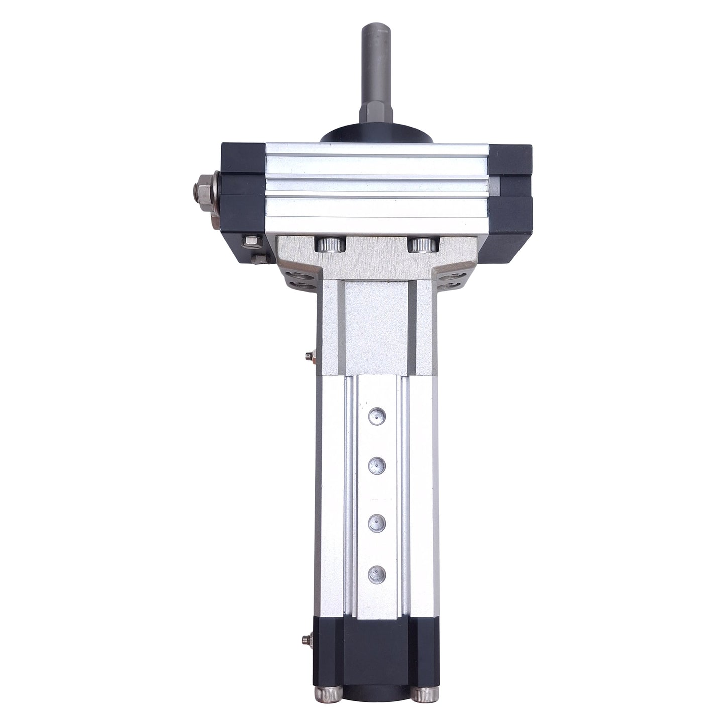 Used SMC MRQBS32-50CA Compact Rotary Linear Actuator. 50mm Stroke, 32mm Bore, Rc 1/8
