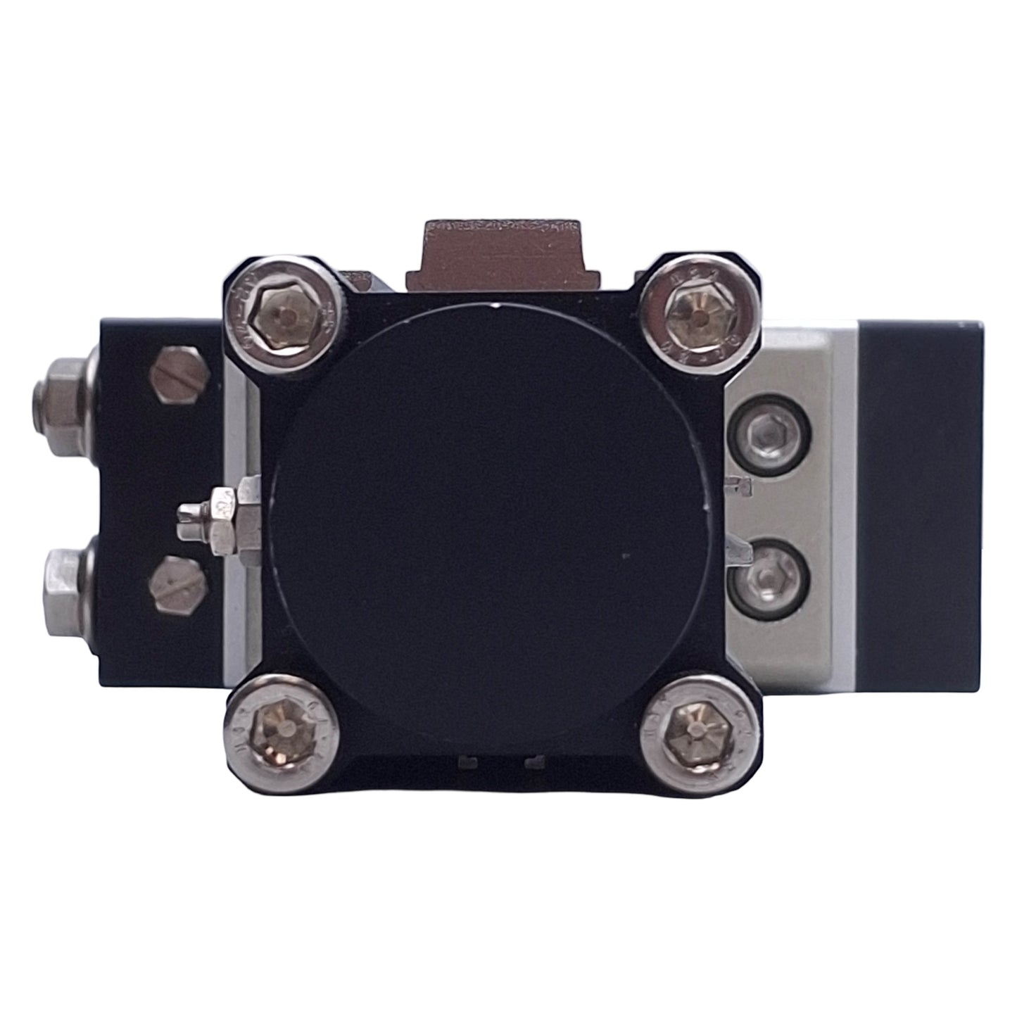 Used SMC MRQBS32-50CA Compact Rotary Linear Actuator. 50mm Stroke, 32mm Bore, Rc 1/8