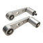 Used Custom Aluminum Conveyor Tension Arm Pair (L/R), 8in C2C, ø2in Rollers, 3/8-16