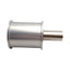 Used Flanged Industrial Conveyor Idler Roller/Guide Wheel, ø2in x 2-1/4in, 3/8-16