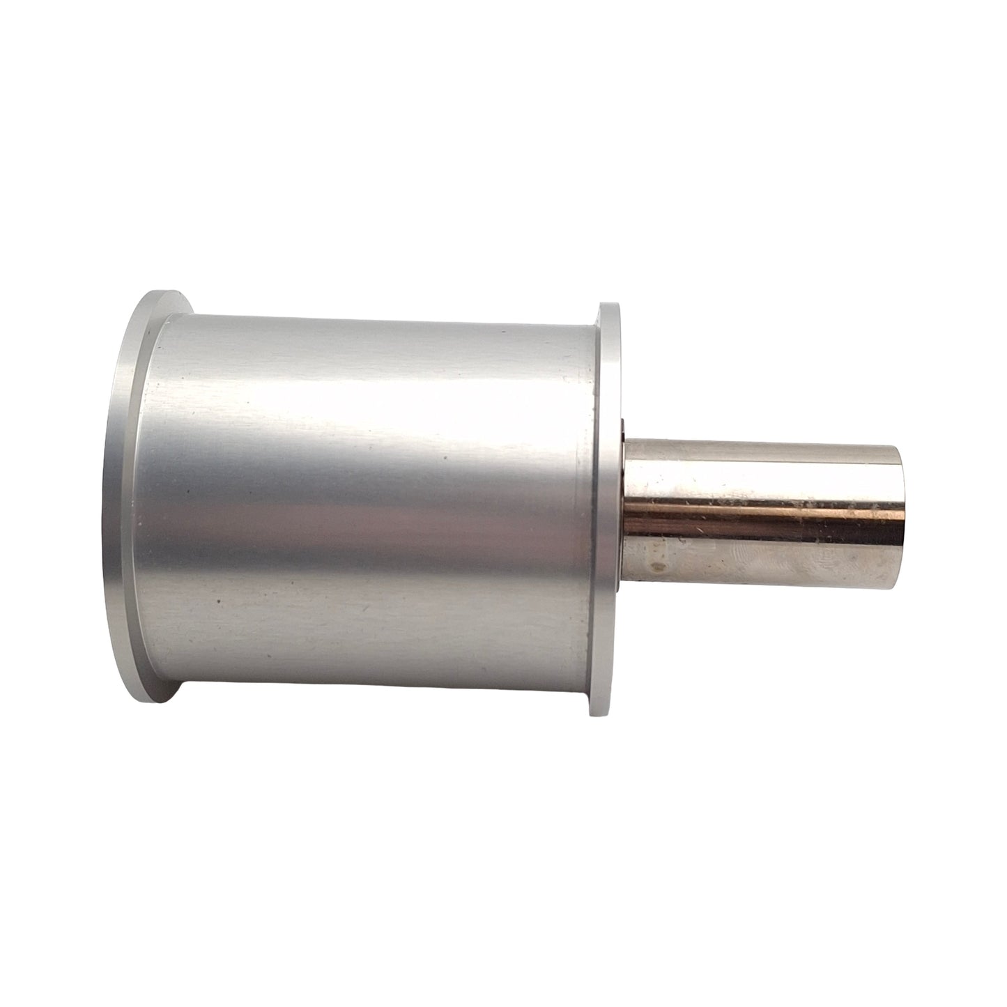 Used Flanged Industrial Conveyor Idler Roller/Guide Wheel, ø2in x 2-1/4in, 3/8-16