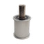 Used Flanged Industrial Conveyor Idler Roller/Guide Wheel, ø2in x 2-1/4in, 3/8-16
