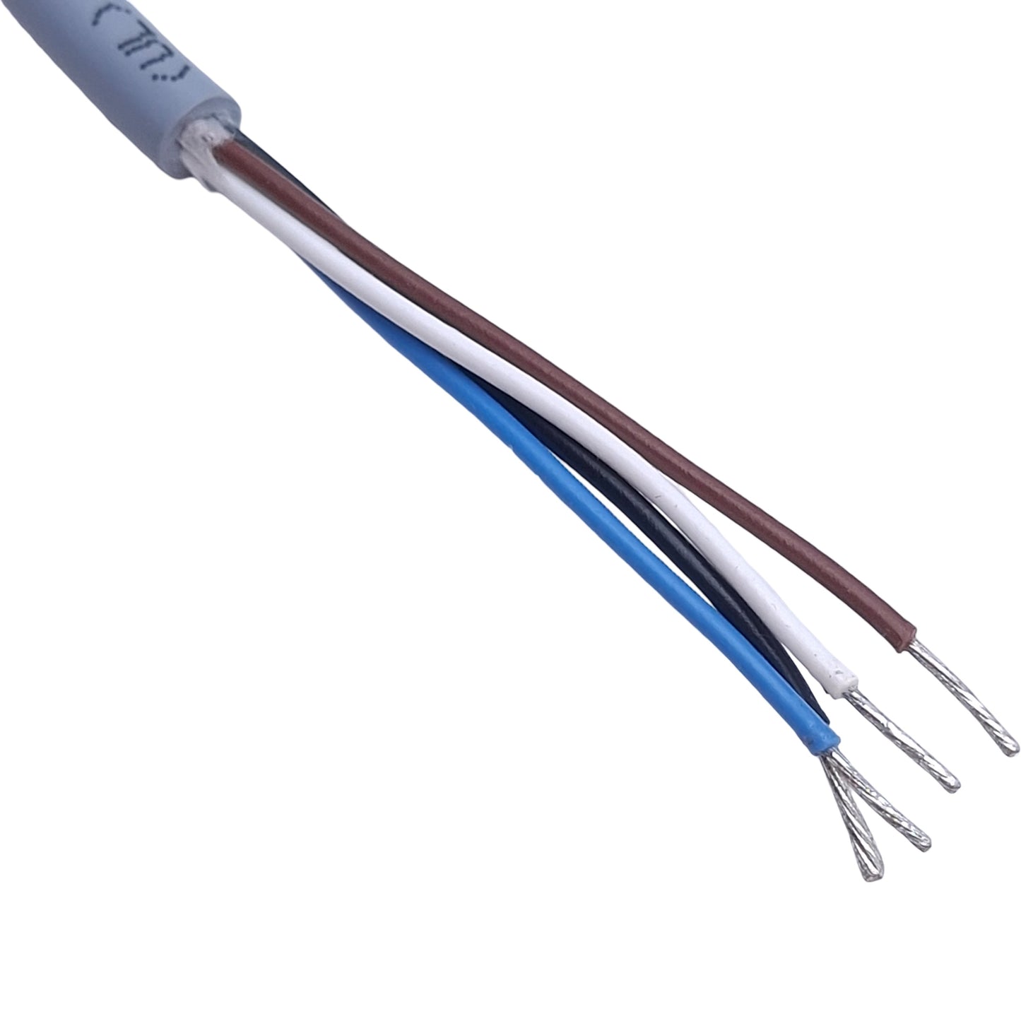 New Turck BI2-M12-VP6X 16302 Inductive Sensor, PNP, 2mm Range, 10-30VDC, 2m Cable