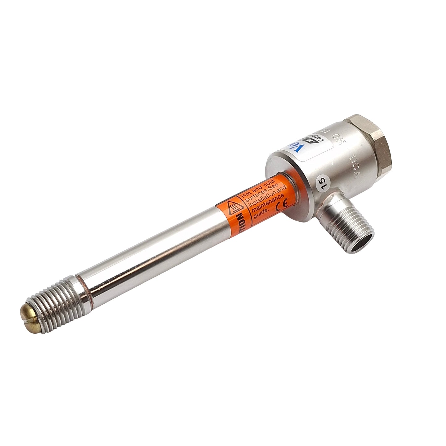 New – Open box Exair 3215 Medium Cold Air Vortex Tube, 20-250Psig, 10-40SCFM, 1/4in NPT