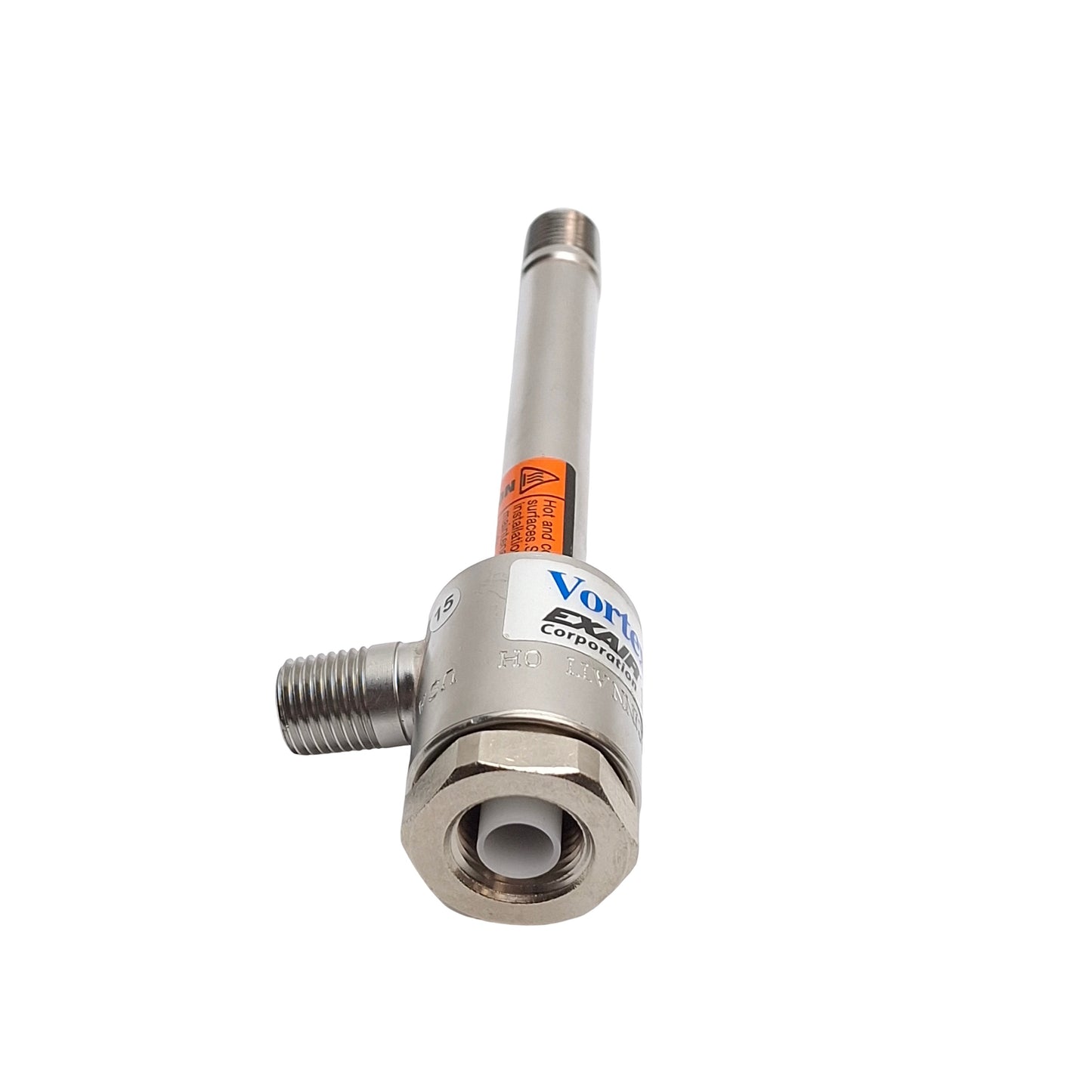 New – Open box Exair 3215 Medium Cold Air Vortex Tube, 20-250Psig, 10-40SCFM, 1/4in NPT