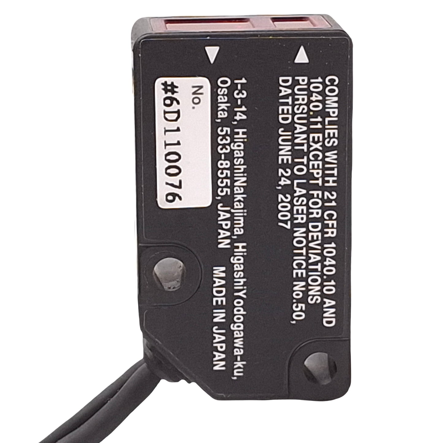 New – Open box Keyence LV-NH42 Multi-Purpose Digital Laser Sensor, 660nm, 200-1200mm Range