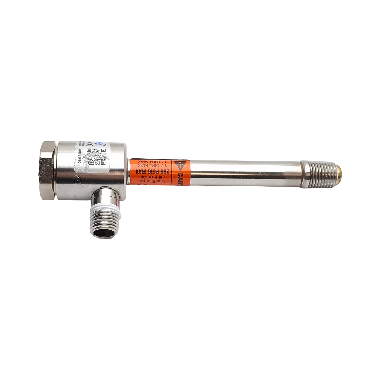 Used Exair 3215 Medium Cold Air Vortex Tube 20-250Psig, 10-40SCFM, 1/4in NPT