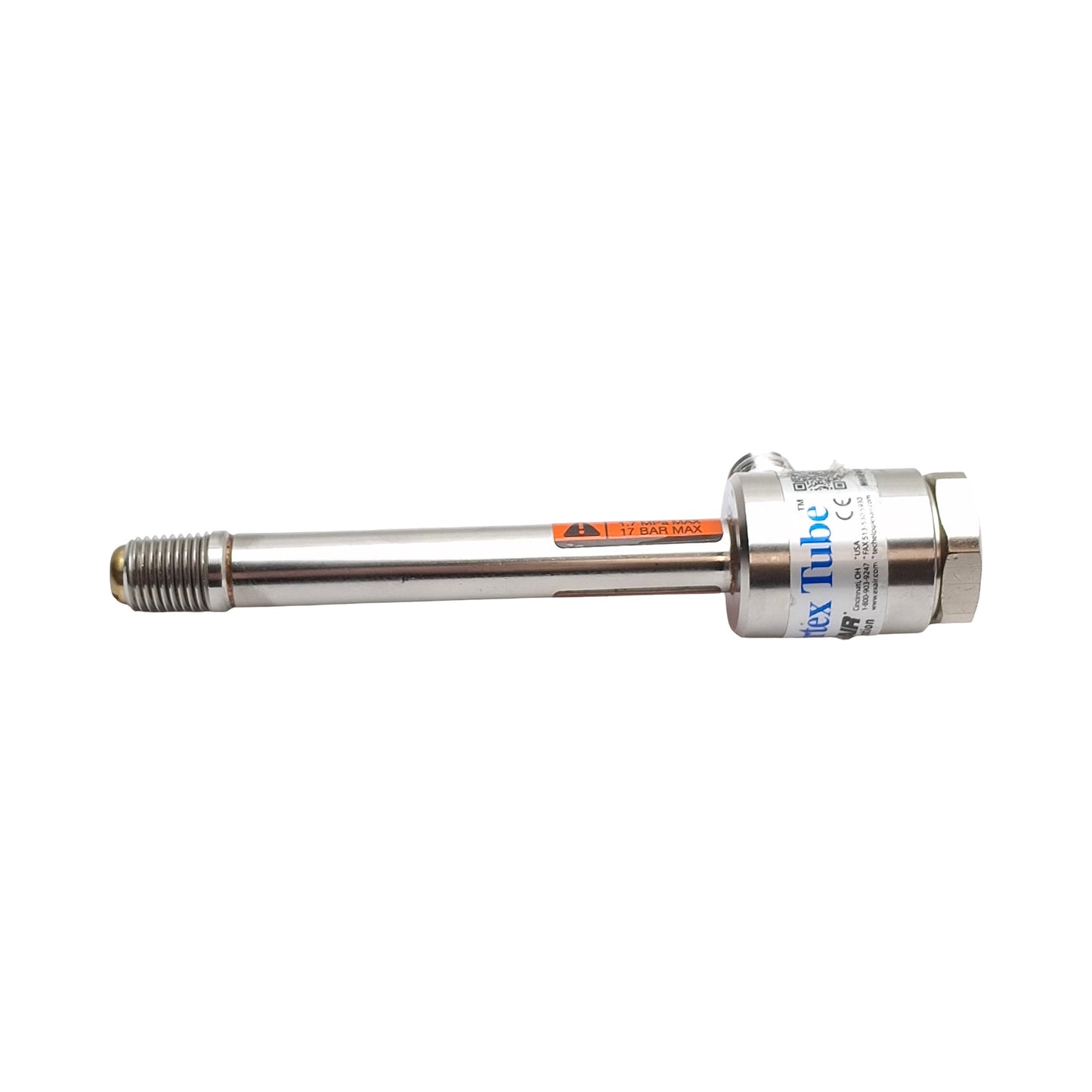 Used Exair 3215 Medium Cold Air Vortex Tube 20-250Psig, 10-40SCFM, 1/4in NPT