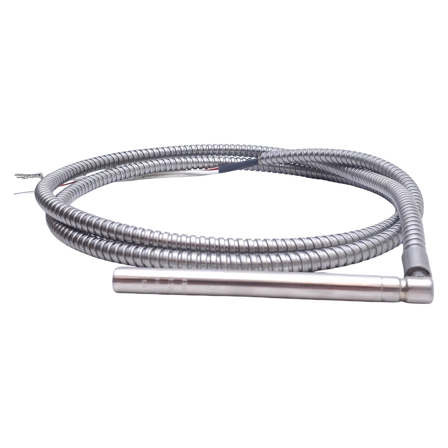 Used Entherm HR37043R Right-Angled Cartridge Heater, ø3/8 x 4in, 120VAC 300W, 5ft