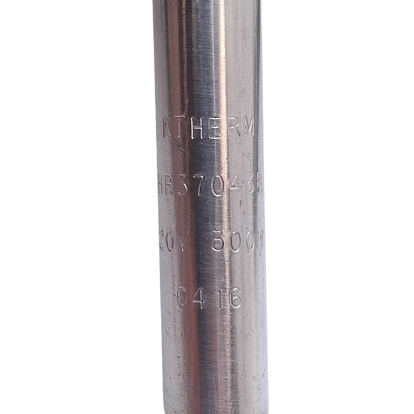 Used Entherm HR37043R Right-Angled Cartridge Heater, ø3/8 x 4in, 120VAC 300W, 5ft