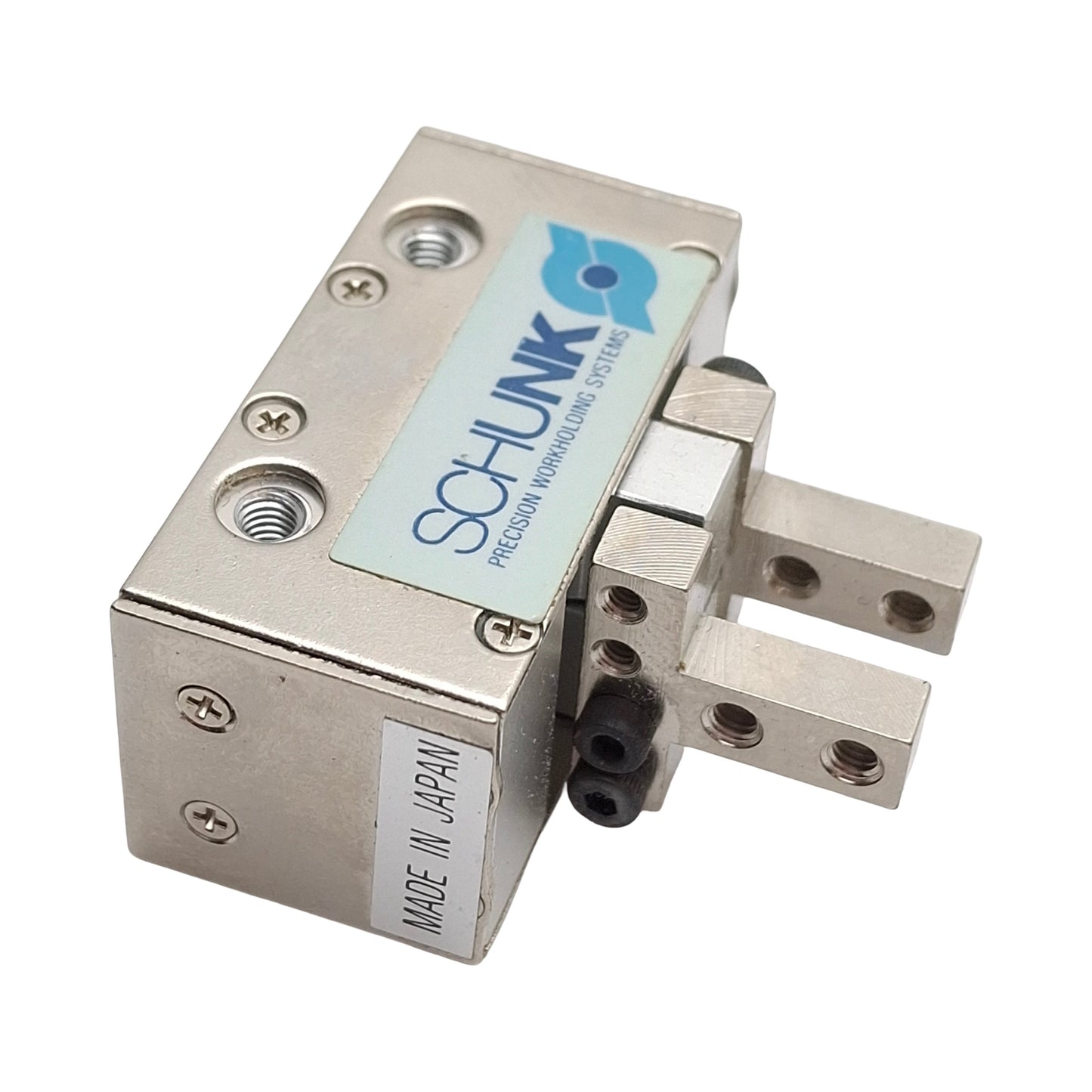 Used Schunk RH901-ST10 Parallel Gripper, Stroke: 5mm per Finger, 7bar Max, M3, 360159