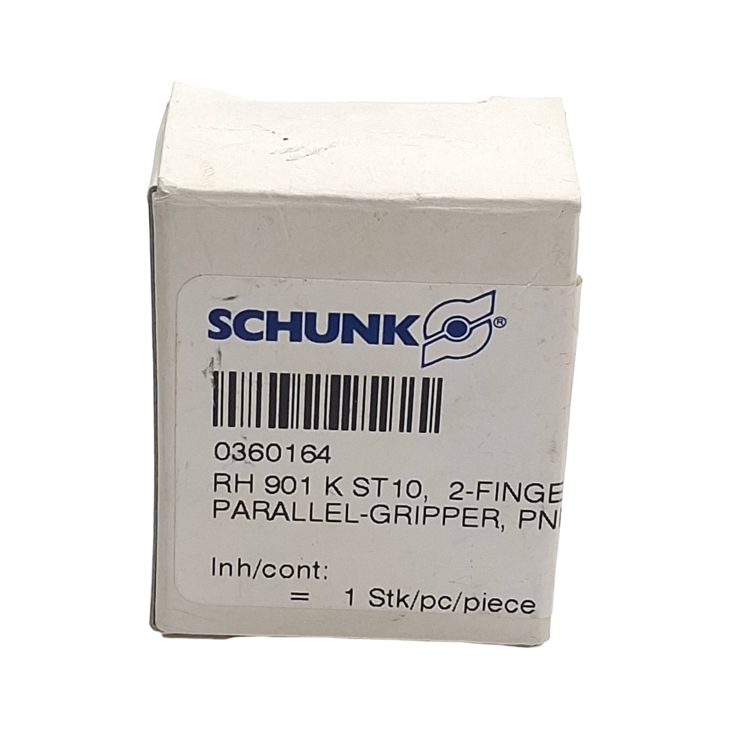 New Schunk RH901K-ST10 Parallel Gripper, Stroke: 5mm per Finger 7bar Max, M3, 360154