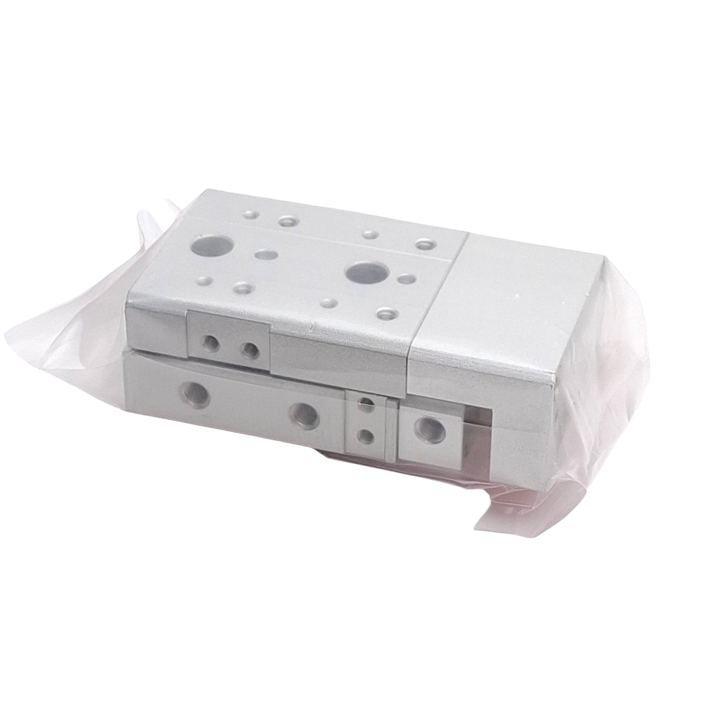 New – Open box SMC 13-MXS8-10 Air Slide Table, 8mm Bore 10mm Stroke, 0.15-0.7MPa, M5x0.8