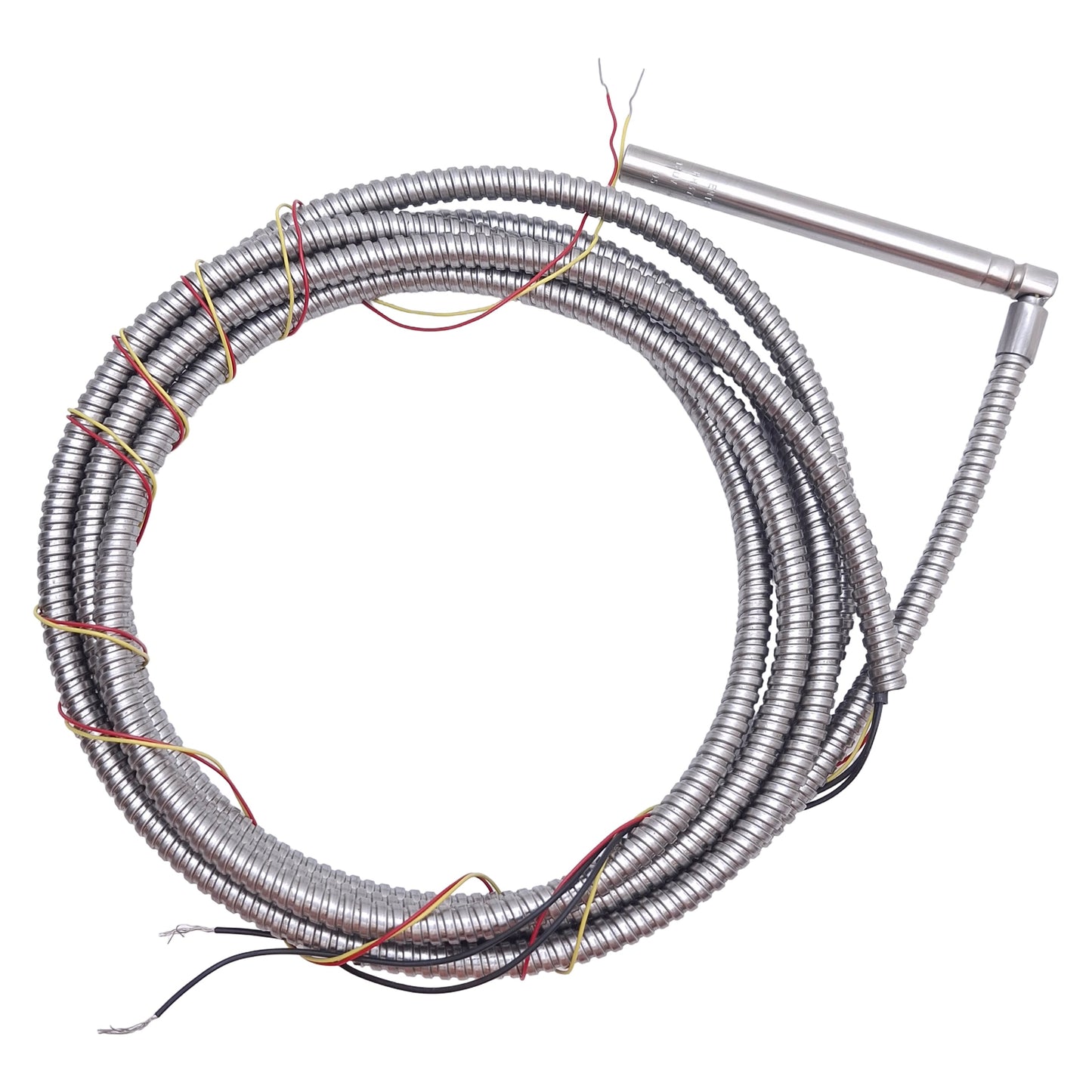 Used Entherm HR37043U Right-Angled Cartridge Heater, ø3/8 x 4in, 120VAC 300W, 10ft