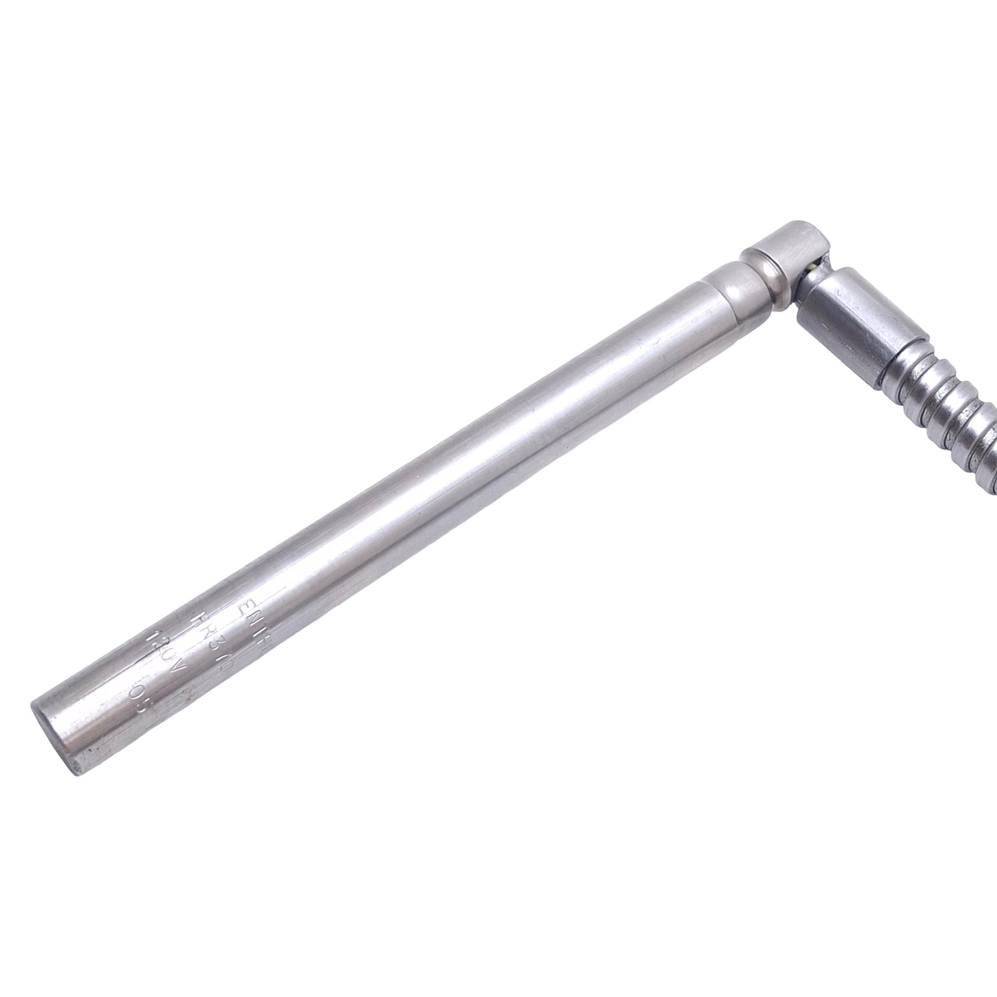 Used Entherm HR37043U Right-Angled Cartridge Heater, ø3/8 x 4in, 120VAC 300W, 10ft
