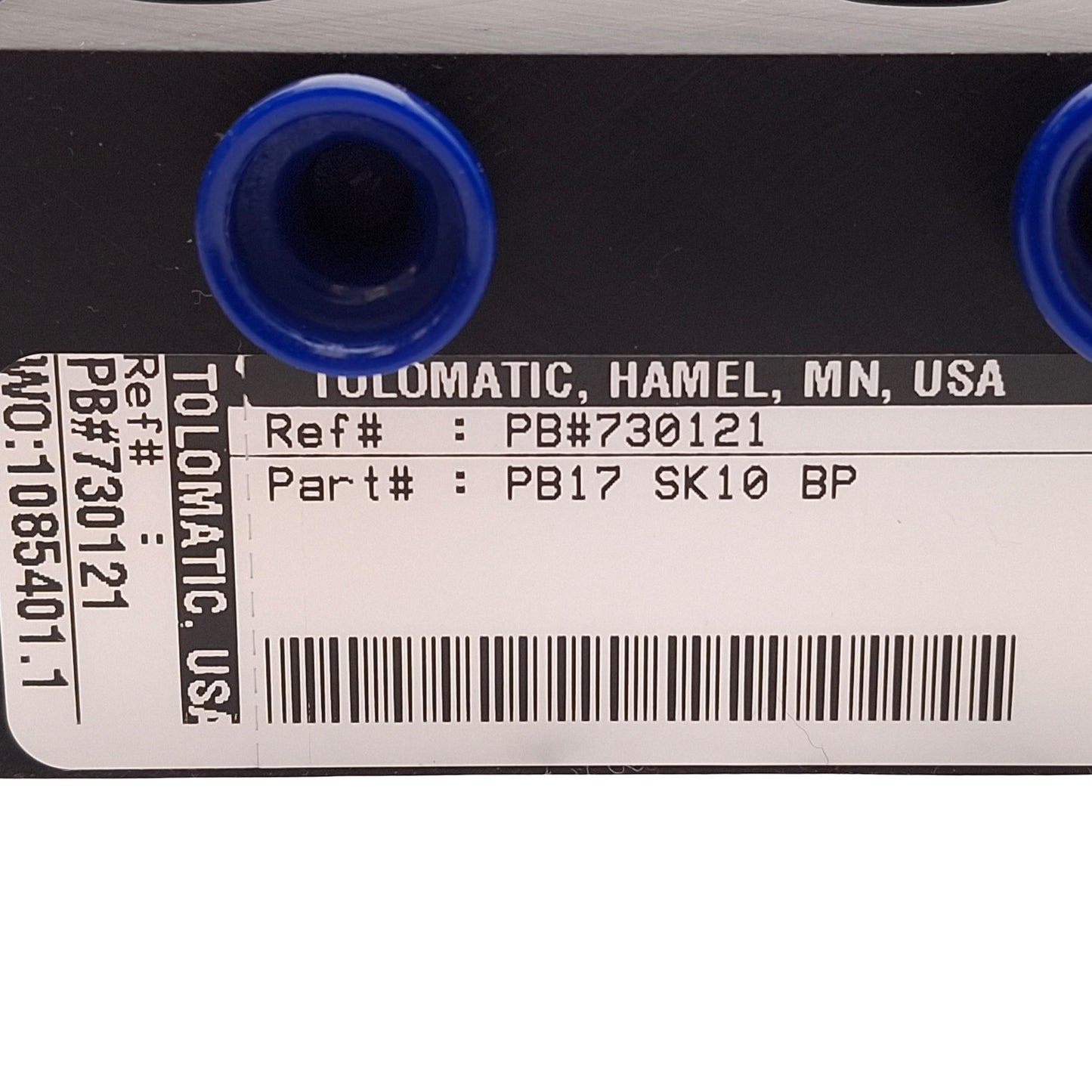 New Tolomatic PB17 SK10 BP Power-Block Cylinder, ø27mm Bore, 1in Stroke, 1/8NPT