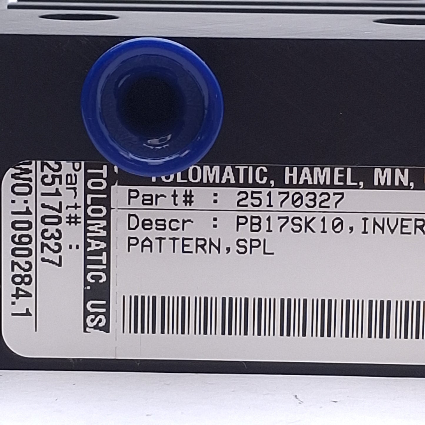 New – Open box Tolomatic PB17 SK10 Power-Block Cylinder, ø27mm Bore, 1in Stroke, 1/8NPT