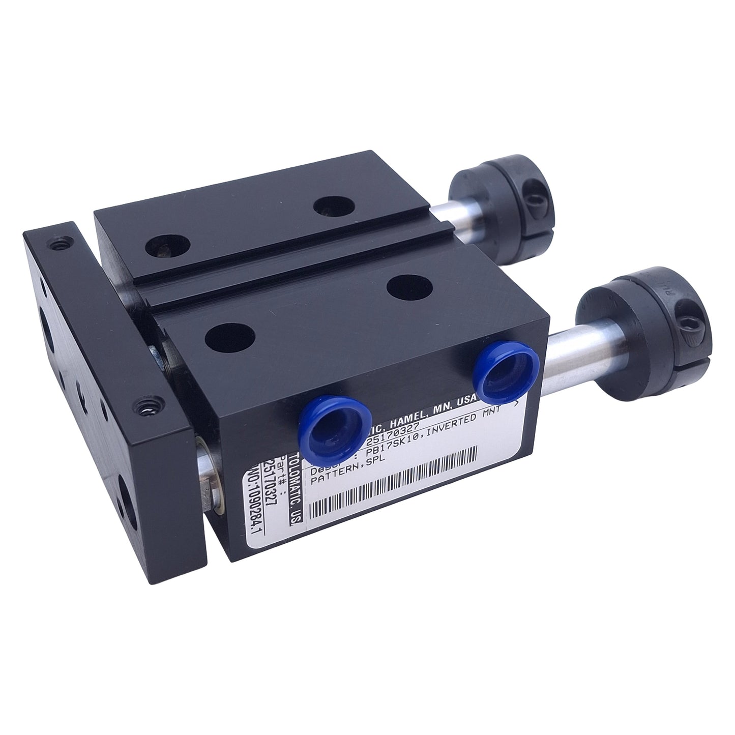 New – Open box Tolomatic PB17 SK10 Power-Block Cylinder, ø27mm Bore, 1in Stroke, 1/8NPT