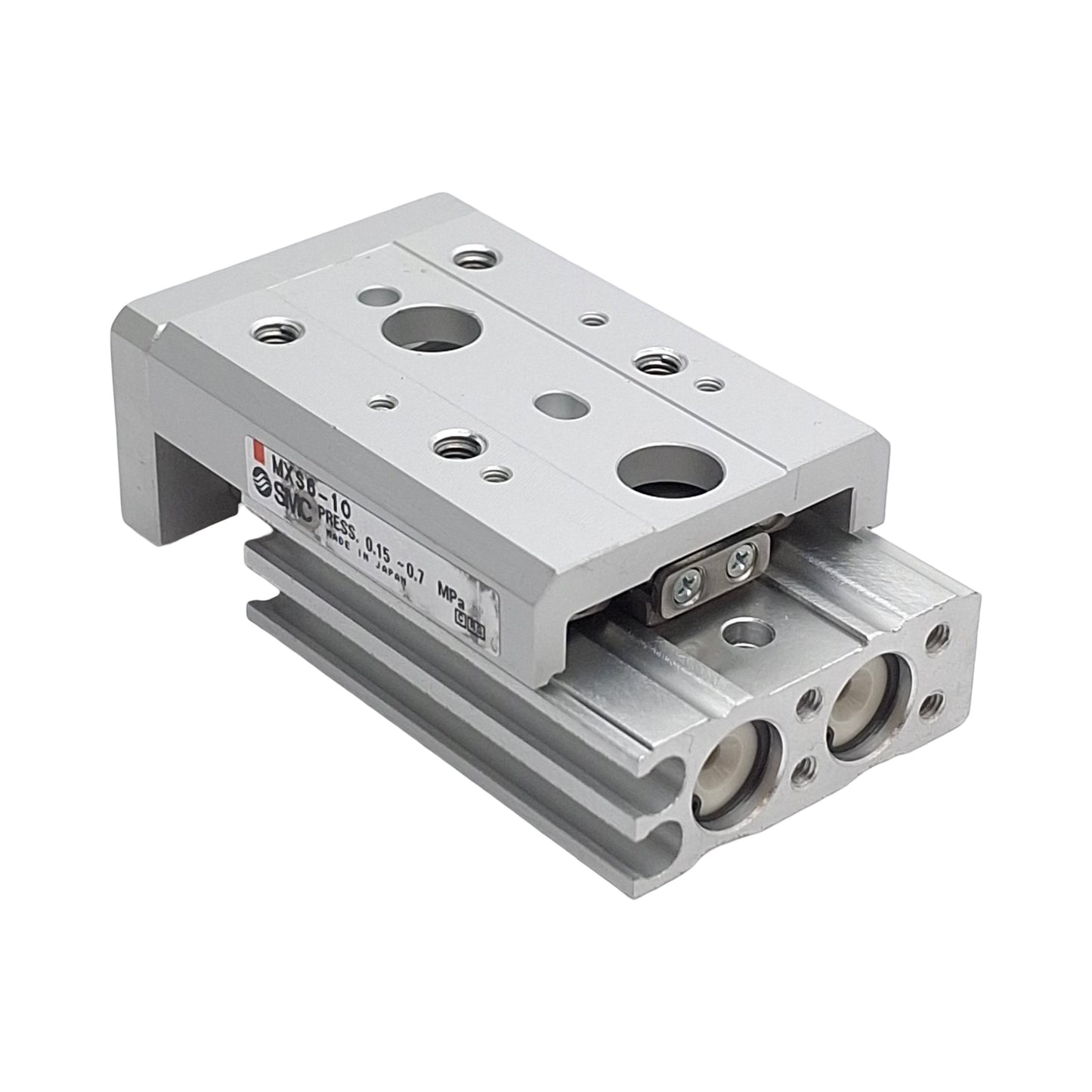 New – Open box SMC MXS6-10 Pneumatic Slide Table Bore: 6mm, Stroke: 10mm, Pressure 0.15-0.7MPa