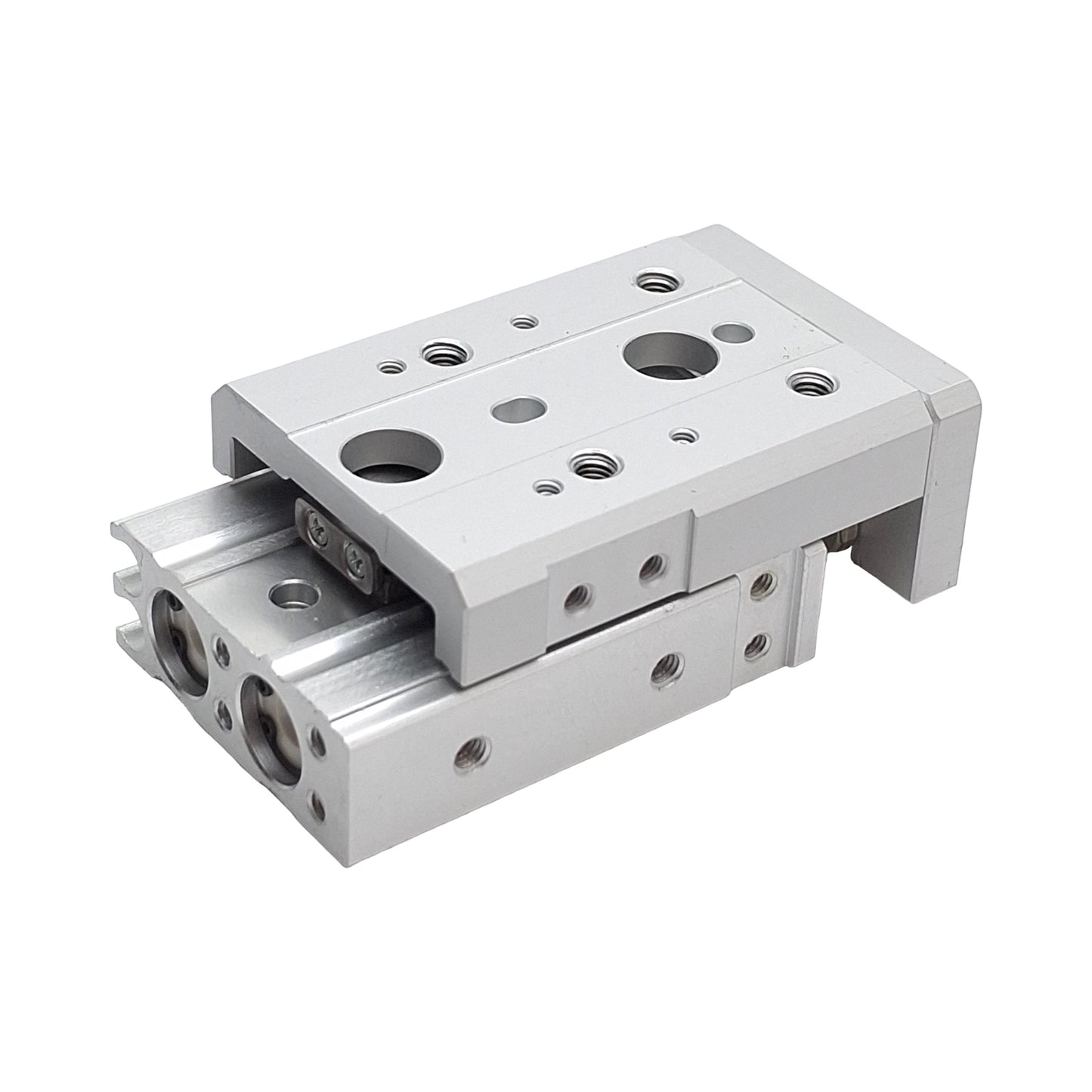 New – Open box SMC MXS6-10 Pneumatic Slide Table Bore: 6mm, Stroke: 10mm, Pressure 0.15-0.7MPa