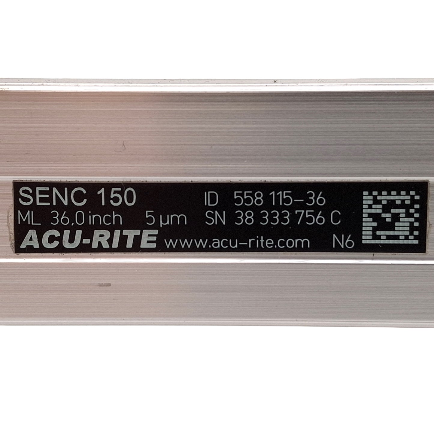 Used Acu-Rite 558115-32 SENC 150 Linear Encoder, 5µm Resolution, 36in Travel, DB9