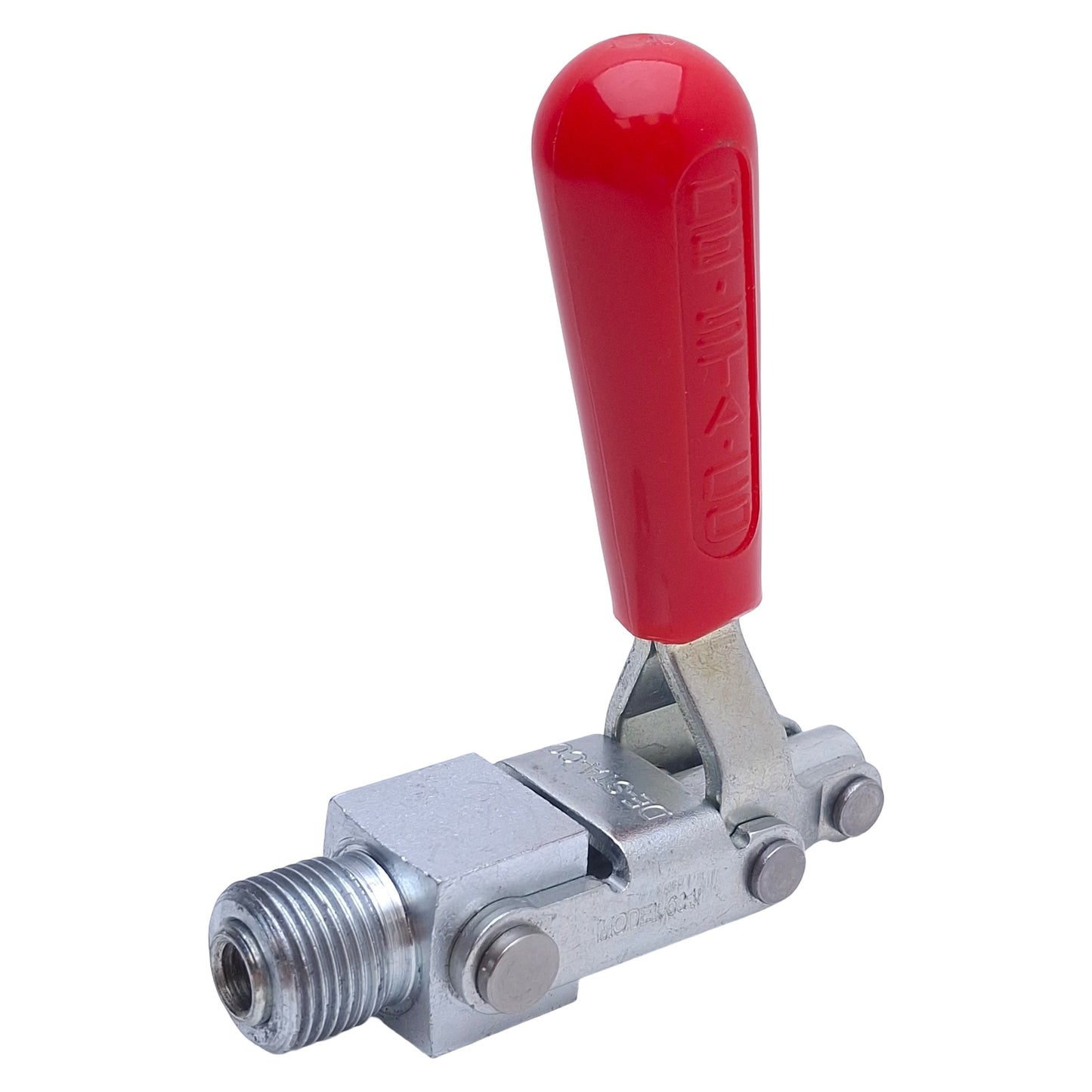 Used Destaco 604 Straight Line Action Clamp, 5/16-18 Thread, 1.5" Travel, 300lbf