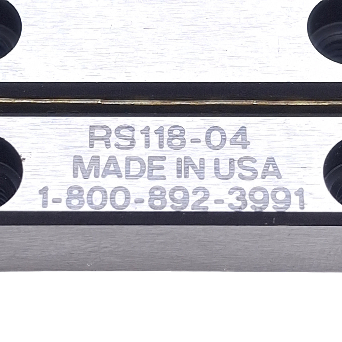 New ALM RS118-04 Cross Roller Linear Rail Set, 100mm Length, 44mm Travel, 464lbs