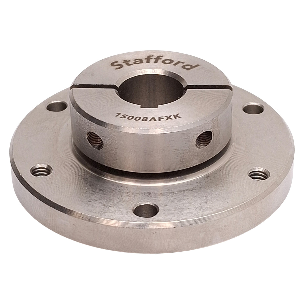 New Stafford 1S008AFXK Accu-Flange Shaft Mounting Collar, SS303, ø1/2in Bore