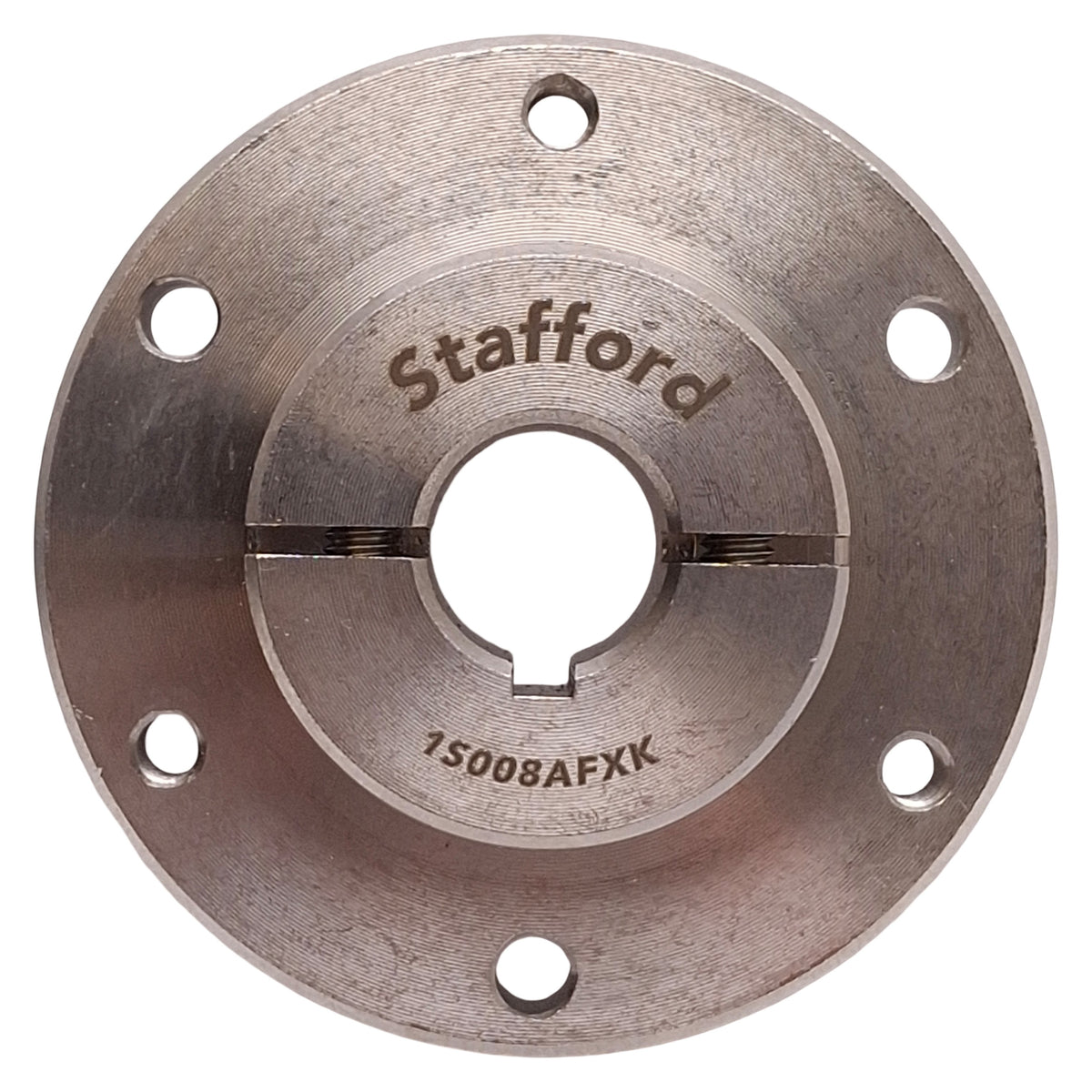 New Stafford 1S008AFXK Accu-Flange Shaft Mounting Collar, SS303, ø1/2in Bore