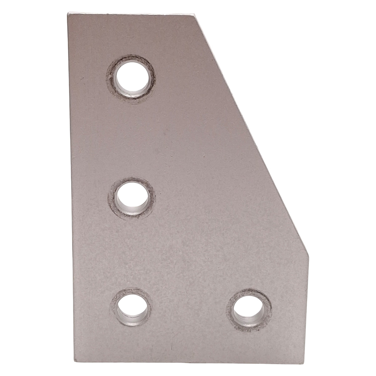 Used Lot of 10 80/20 4150 90-Degree Angled Flat Plate, 10-Series, 4-Hole, 3in x 2in