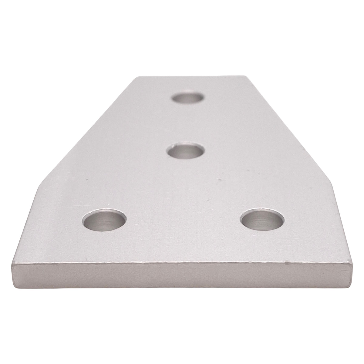 Used Lot of 10 80/20 4141 Tee Flat Plate, 10-Series, 4-hole, 3in x 2in x 0.188in