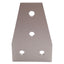 Used Lot of 10 80/20 4141 Tee Flat Plate, 10-Series, 4-hole, 3in x 2in x 0.188in