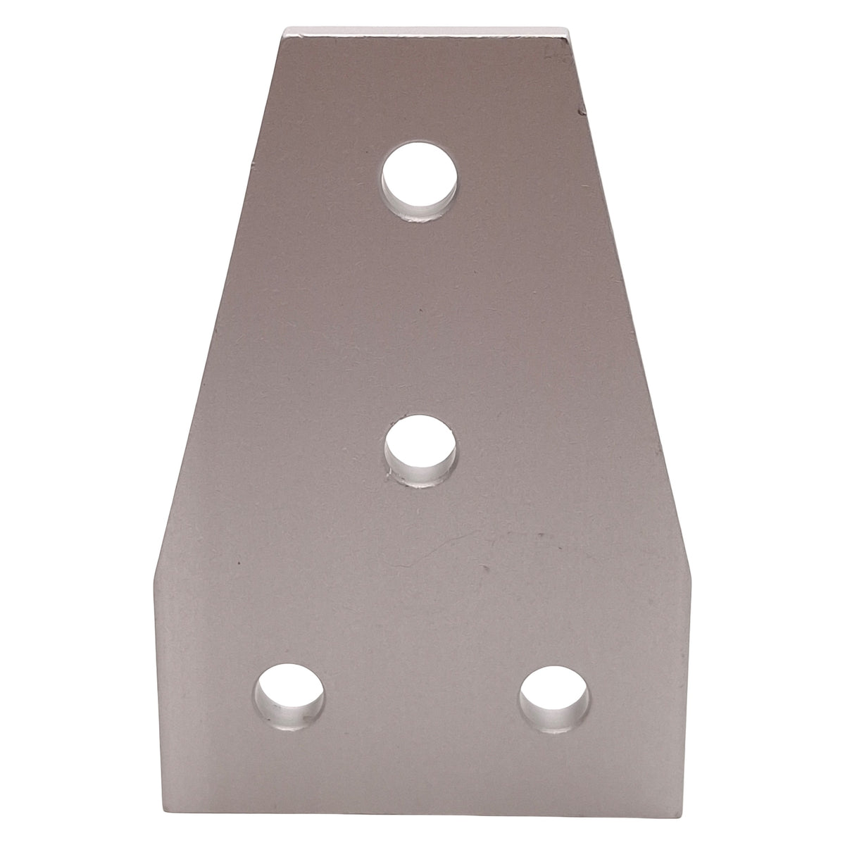 Used Lot of 10 80/20 4141 Tee Flat Plate, 10-Series, 4-hole, 3in x 2in x 0.188in