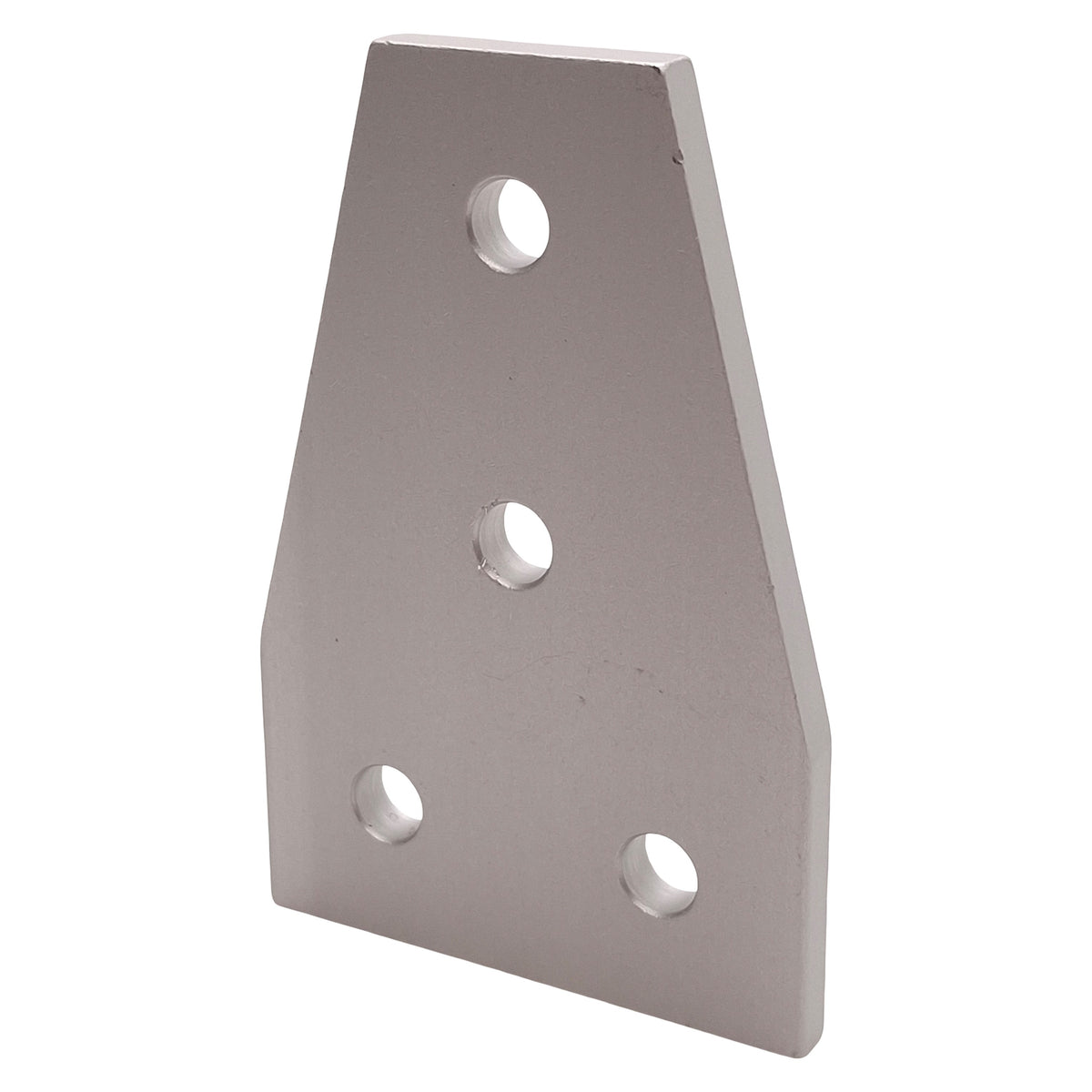 Used Lot of 10 80/20 4141 Tee Flat Plate, 10-Series, 4-hole, 3in x 2in x 0.188in
