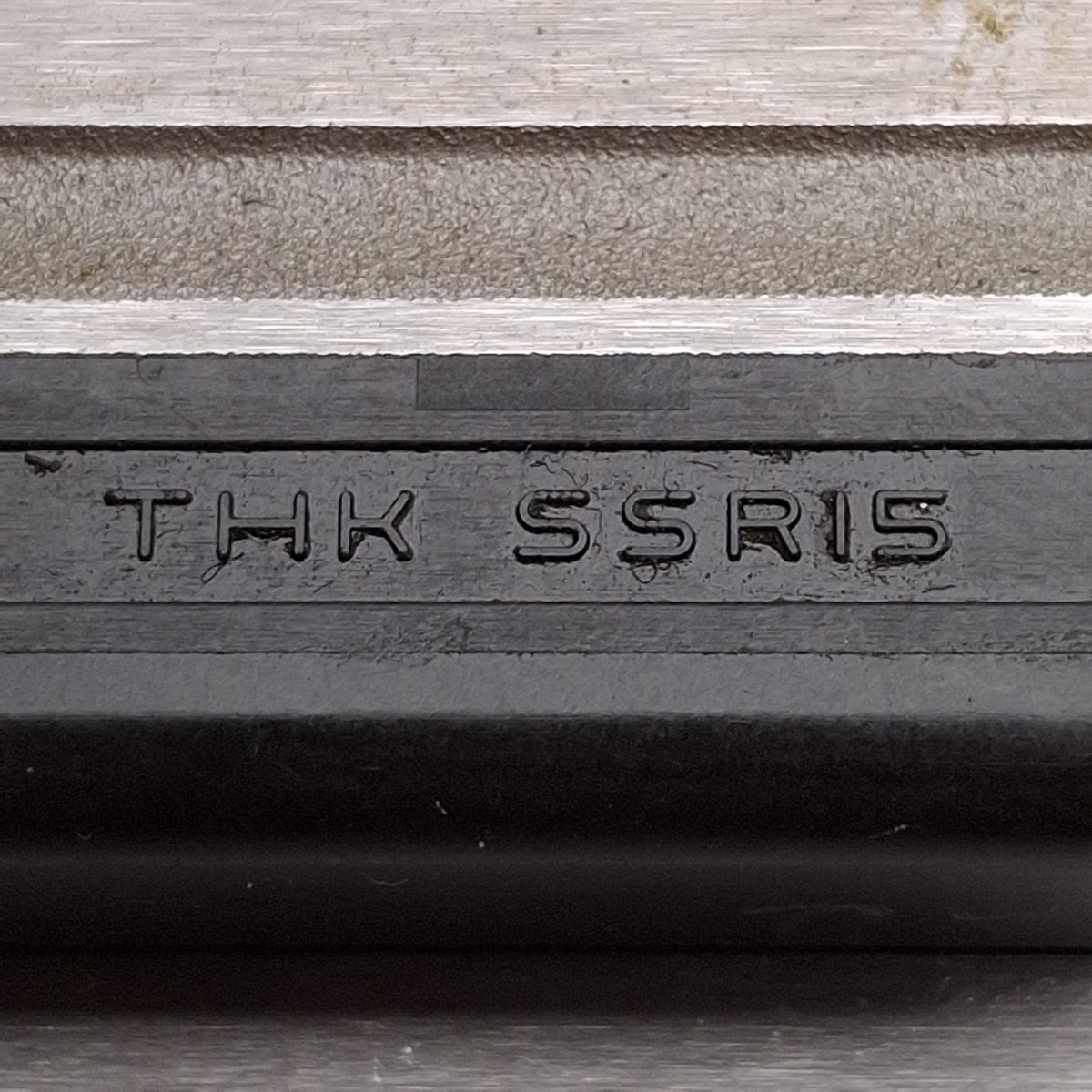 Used THK SSR15XW Linear Guide Assembly, 15x220mm Rail, 56.9x34mm Carriage, 14.7kN