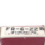 New Consolidated FR-6-ZZ Deep Groove Ball Bearing, ø3/8in Bore, ø7/8in OD, 9/32in W