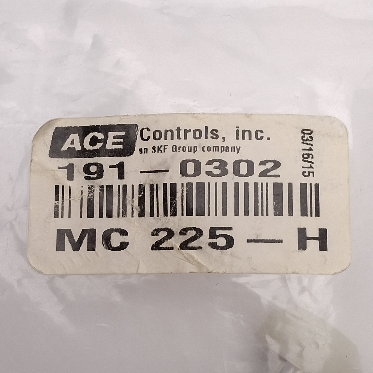 New Ace Controls 190-0302 MC225H Shock Absorber, 0.5in Stroke, 3/4-16UNF, 360in-lb