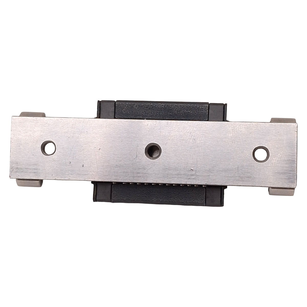 Used THK RSR9WV Linear Guide Assembly, 18x80mm Rail, 39x40mm Carriage, M2.6, 2.45kN