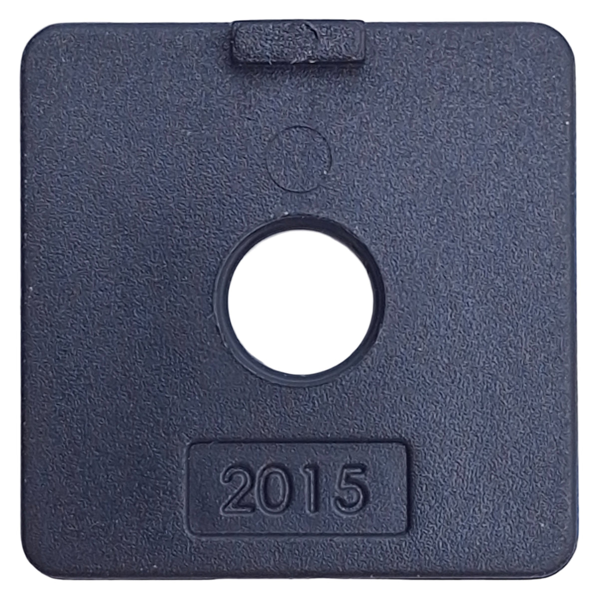 New – Open box Lot of 15 80/20 2015 Black End Cap w/Push-In Fastener, 1 x 1in, ø0.257in ID